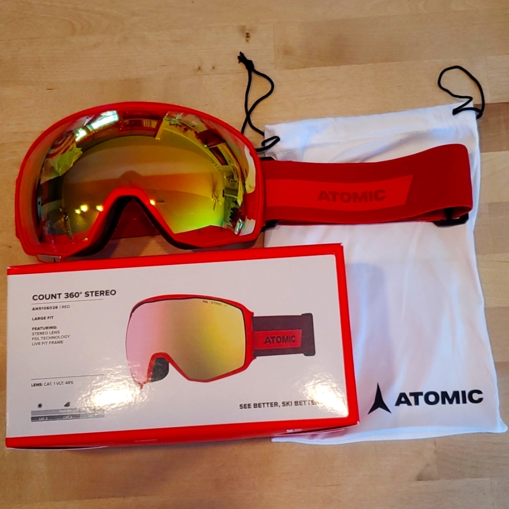 Ski Goggles - Atomic Count 360° Stereo (Red)